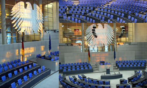 Plenarsaal Bundestag 2007