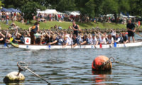 Im Trommeltakt Bootfahren