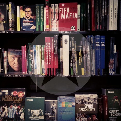 Fußballliteratur Dussmann Berlin 2012