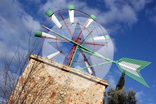 Sa Coma Mallorquinsche Windmühle Mallorca 2010