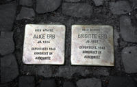 Stolpersteine: Alice und Brigitte Erb