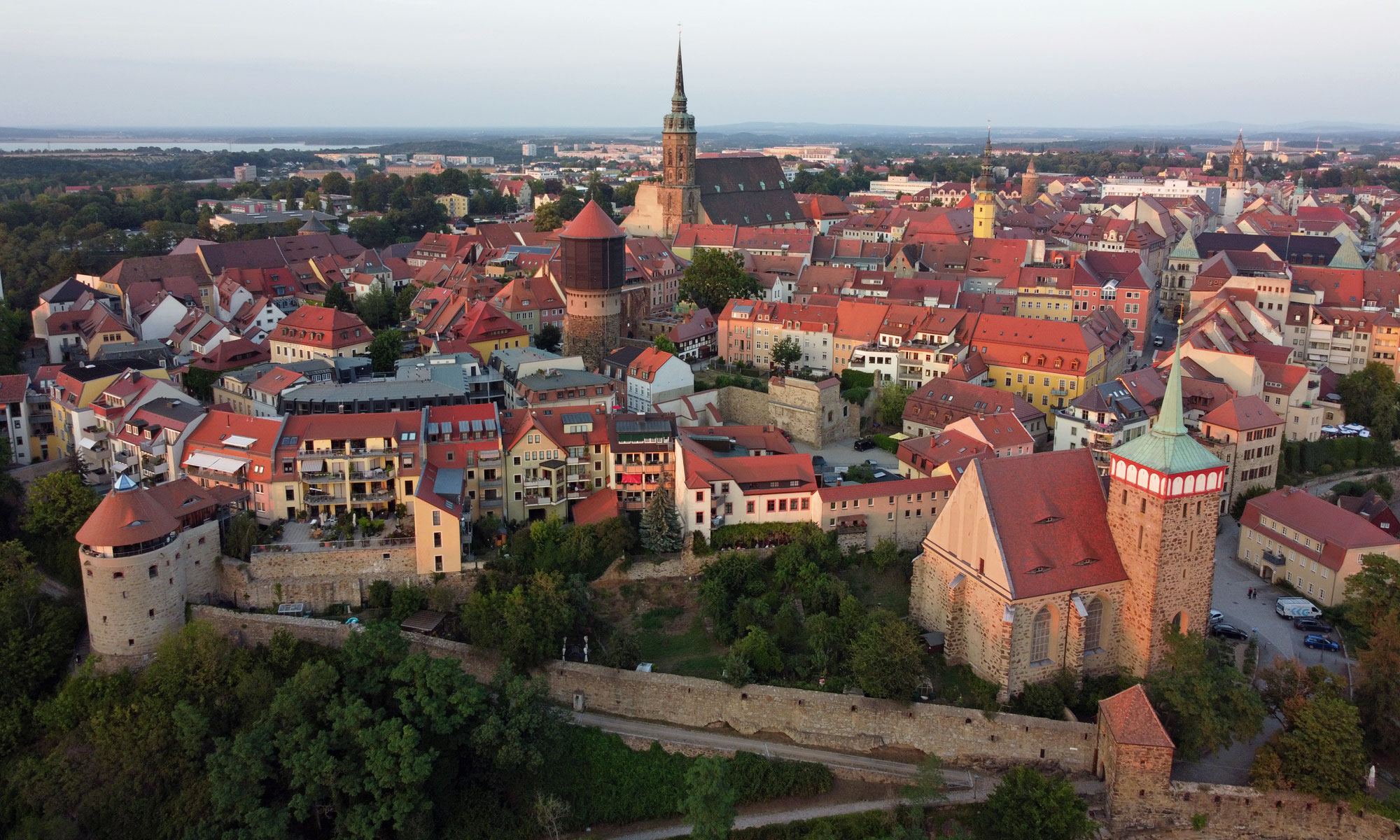 Bautzen Panorama Silhouette