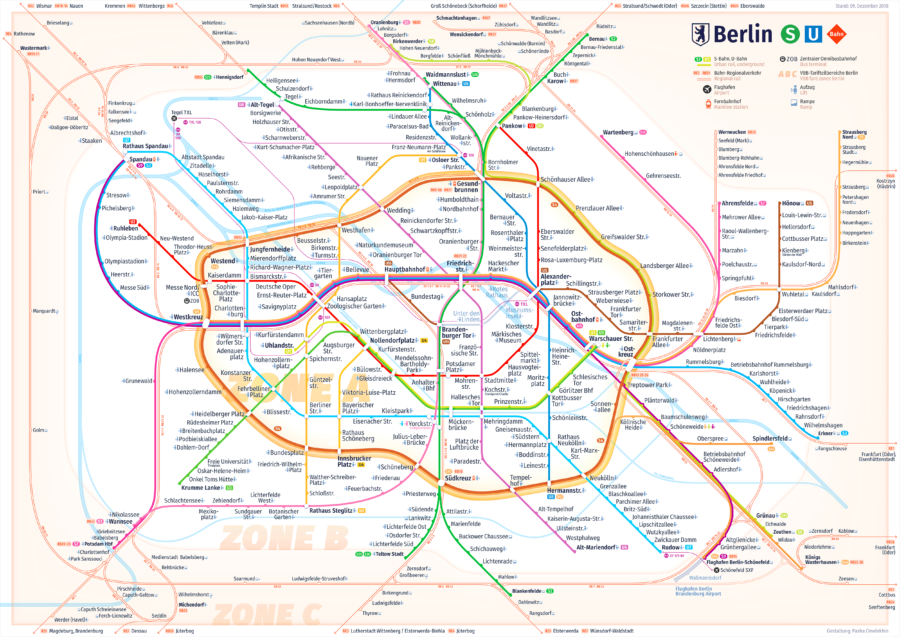 New Berlin Rapid Transit Map, 2018