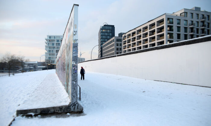 Winter in Berlin: Eis und Schnee