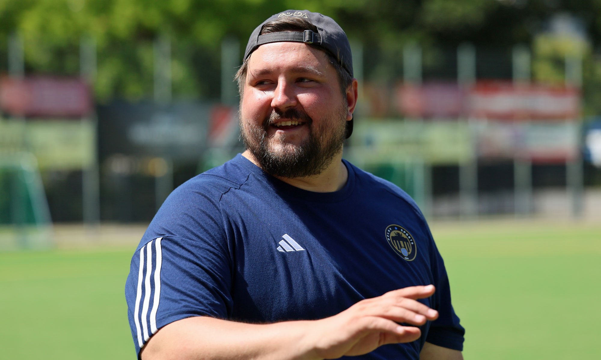 Co-Trainer Kevin Pannewitz von Delay Sports Berlin