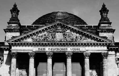 Dem deutschen Volke Reichstag 2009