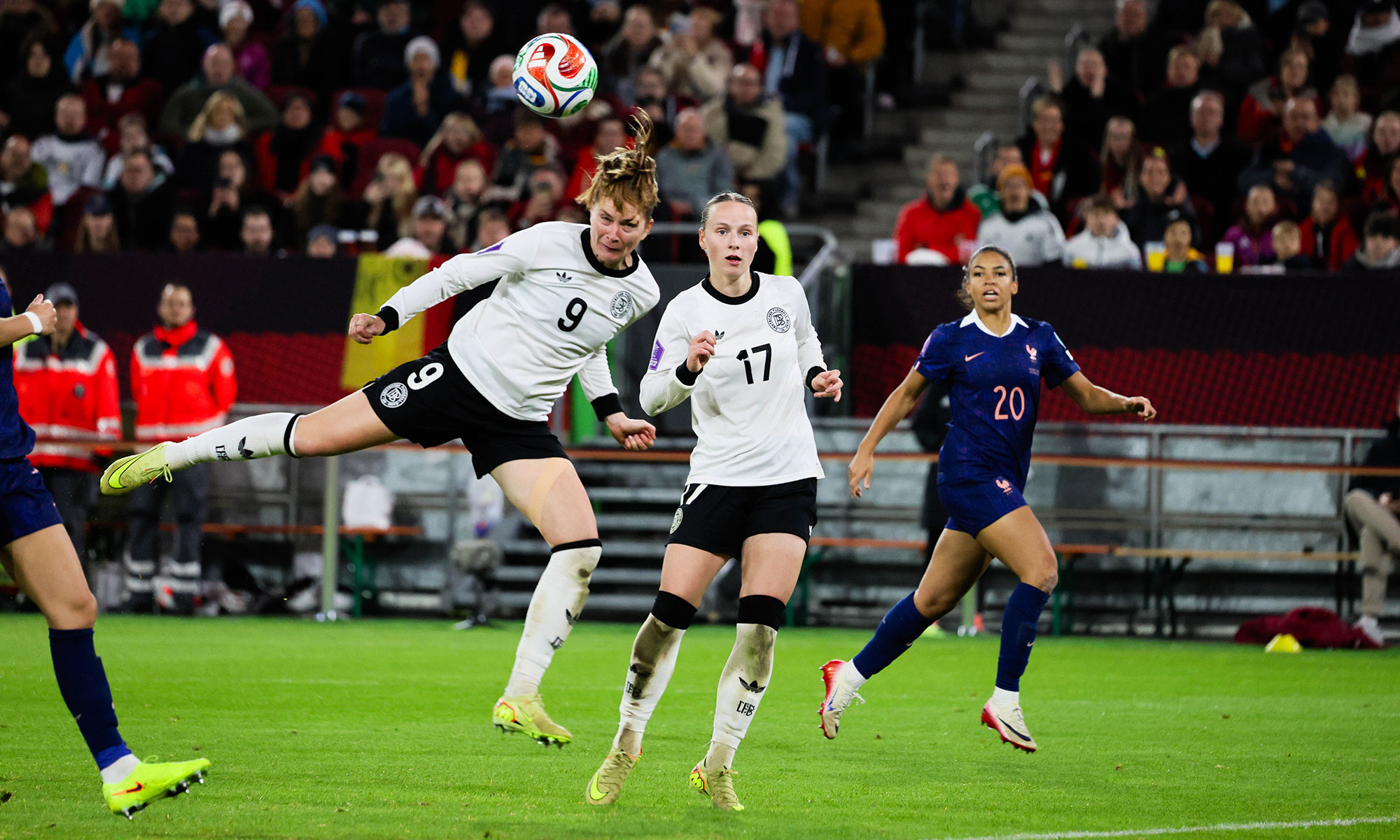 Länderspiel: Deutschland gegen Frankreich
