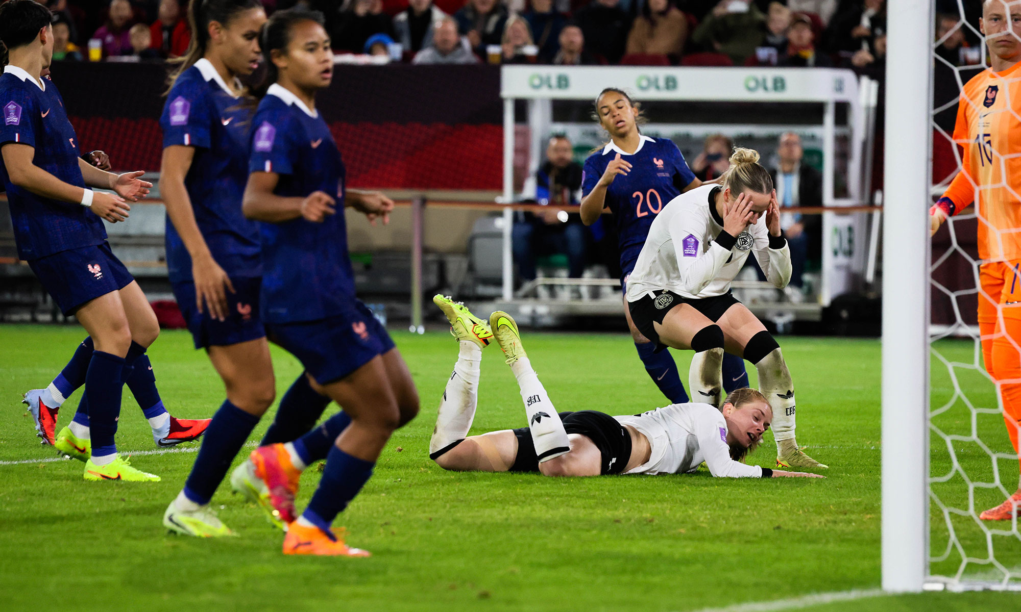 Länderspiel: Deutschland gegen Frankreich