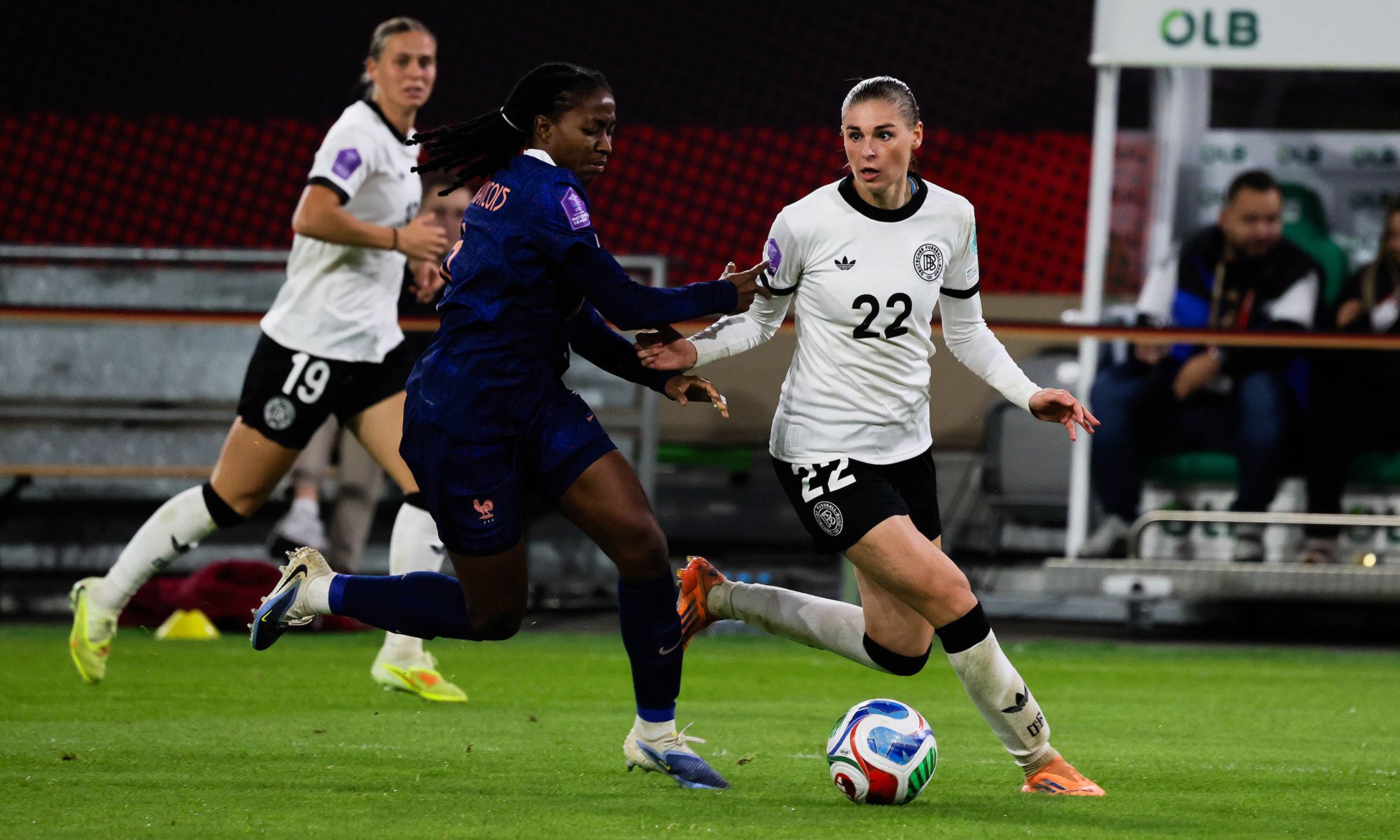 Länderspiel: Deutschland gegen Frankreich