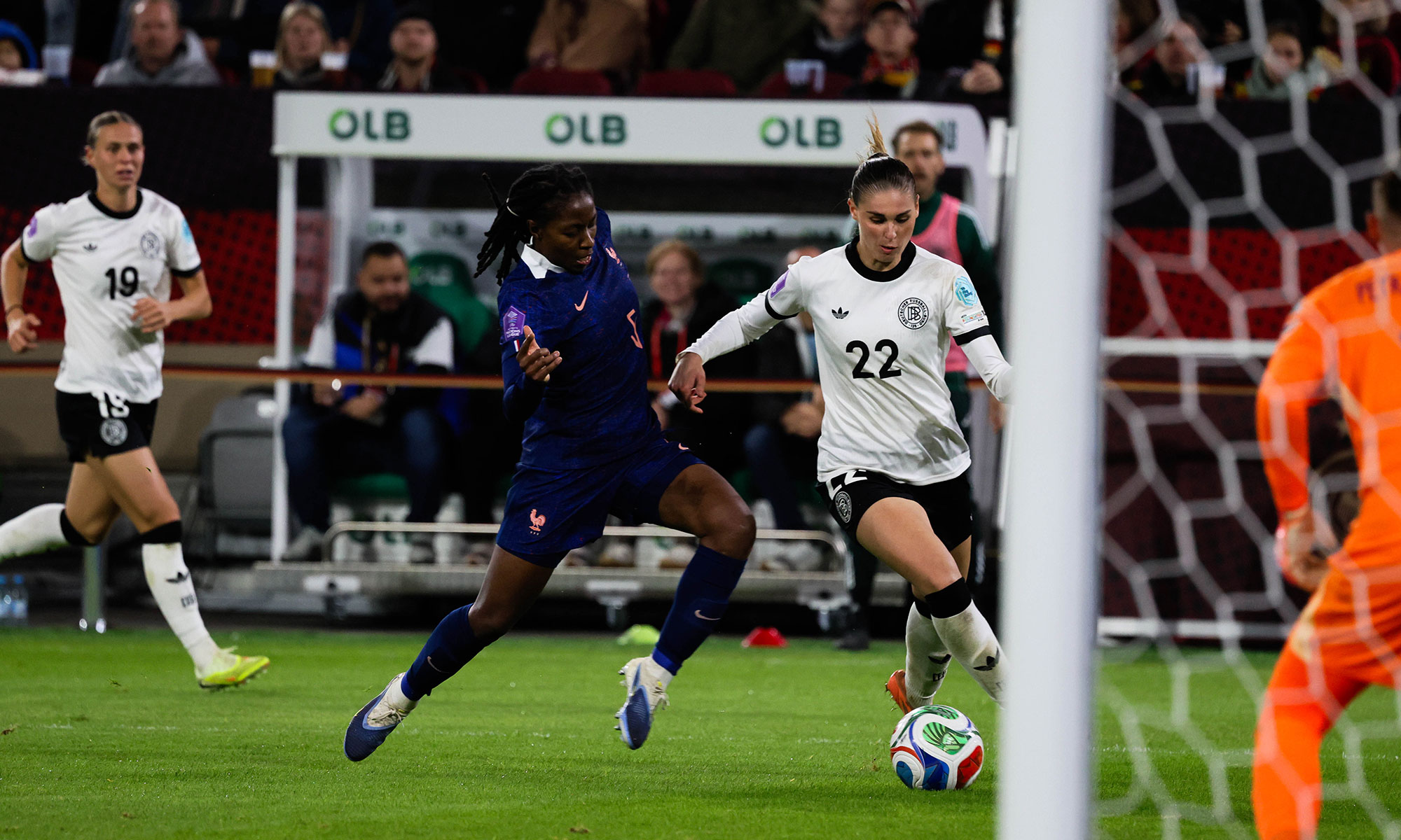 Länderspiel: Deutschland gegen Frankreich