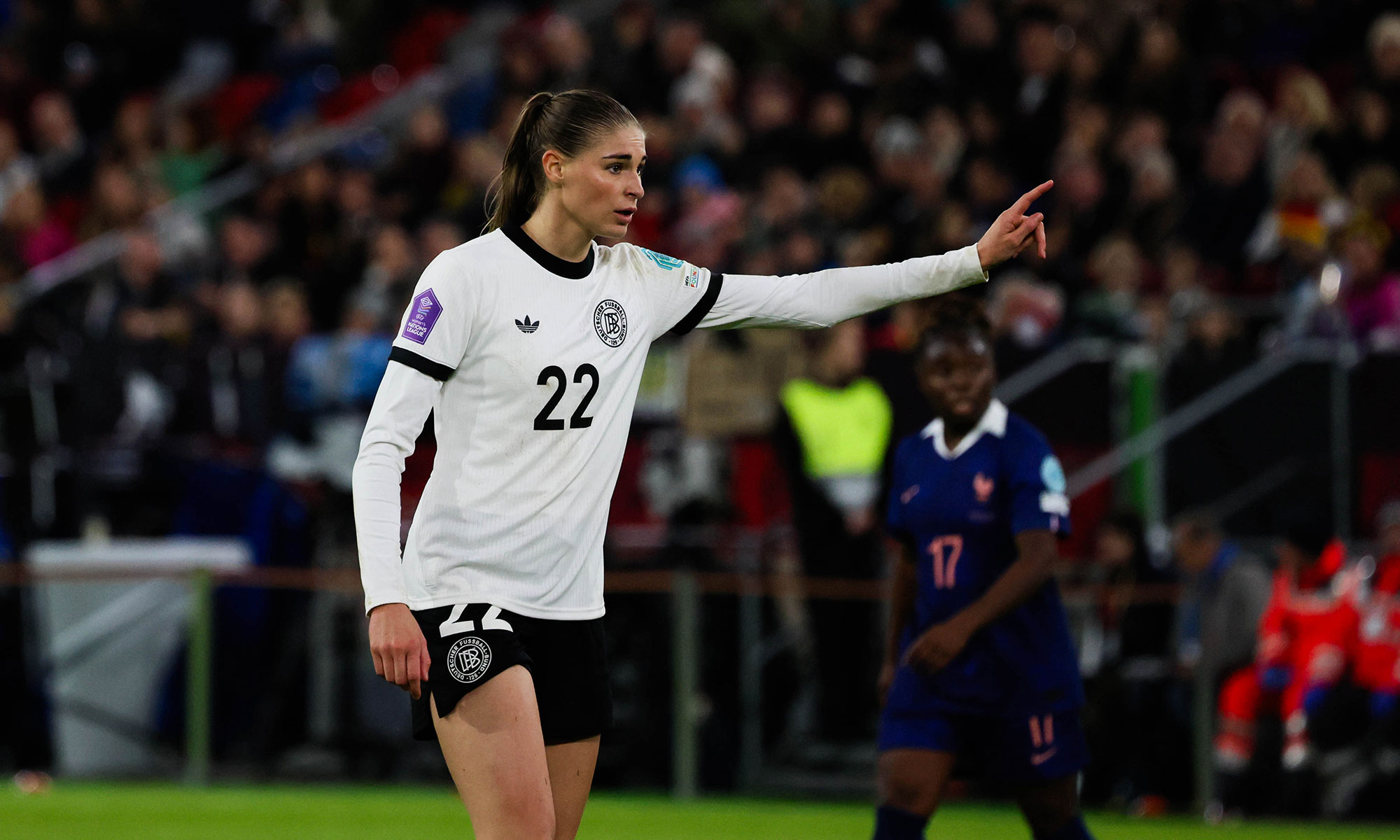 Länderspiel: Deutschland gegen Frankreich