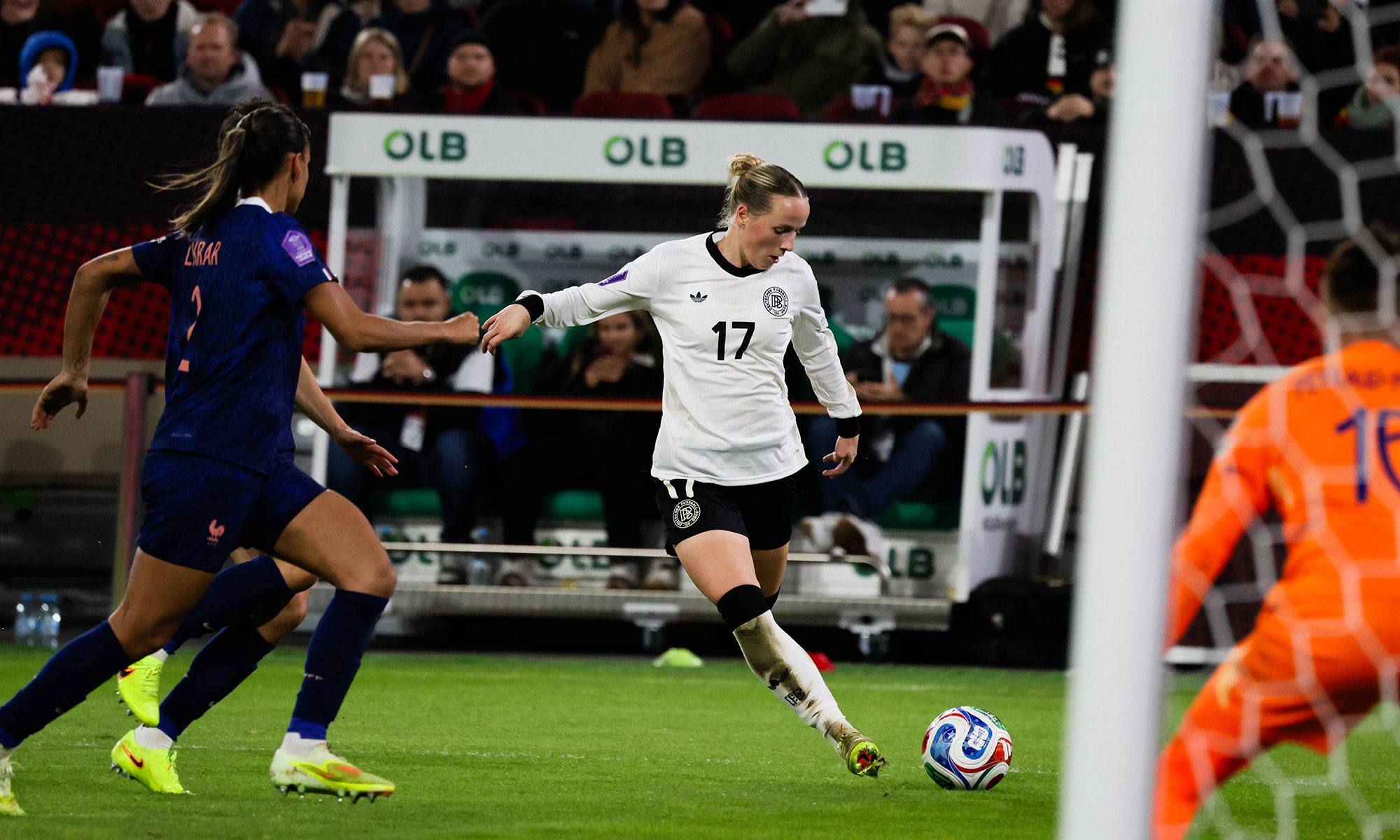 Länderspiel: Deutschland gegen Frankreich