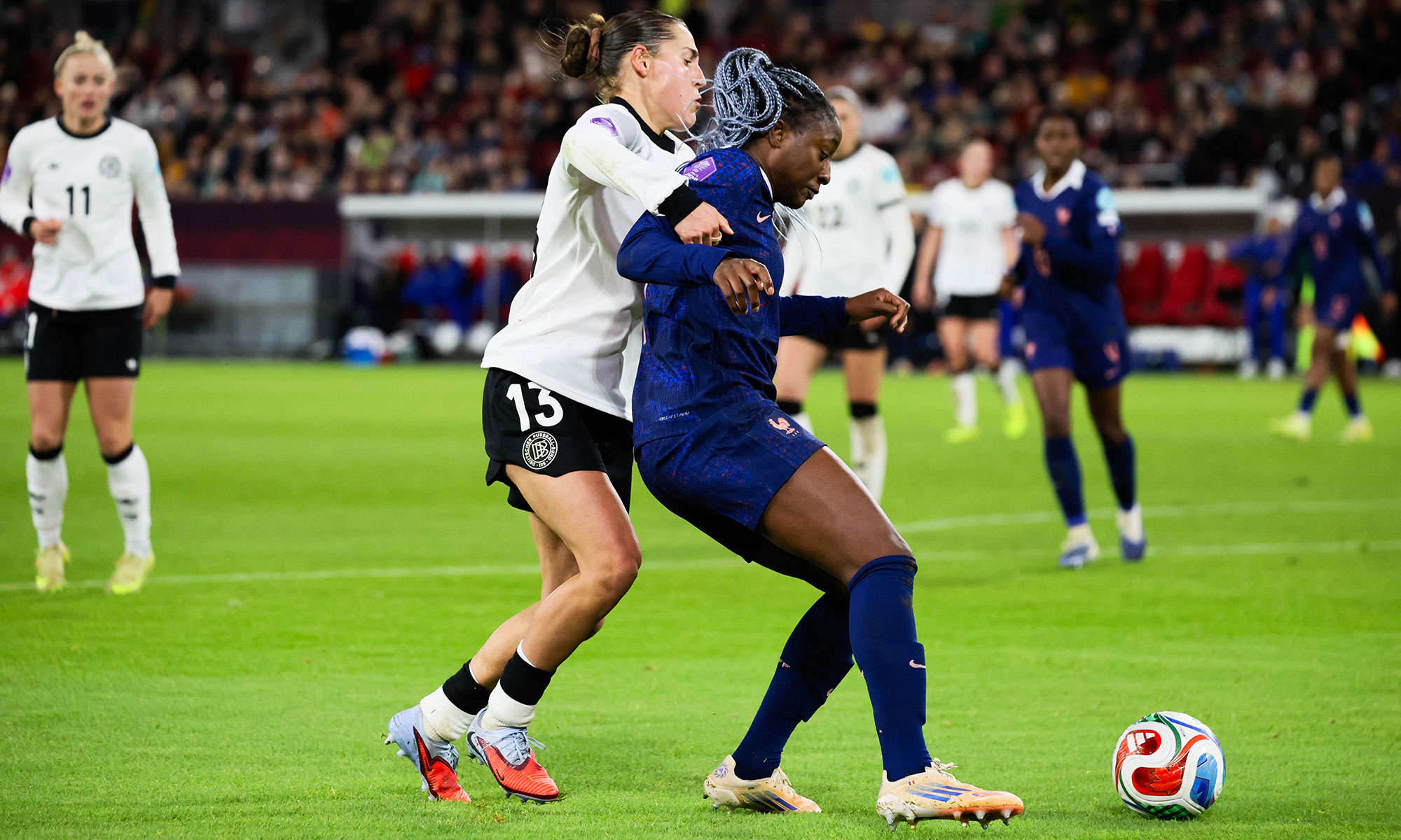 Länderspiel: Deutschland gegen Frankreich