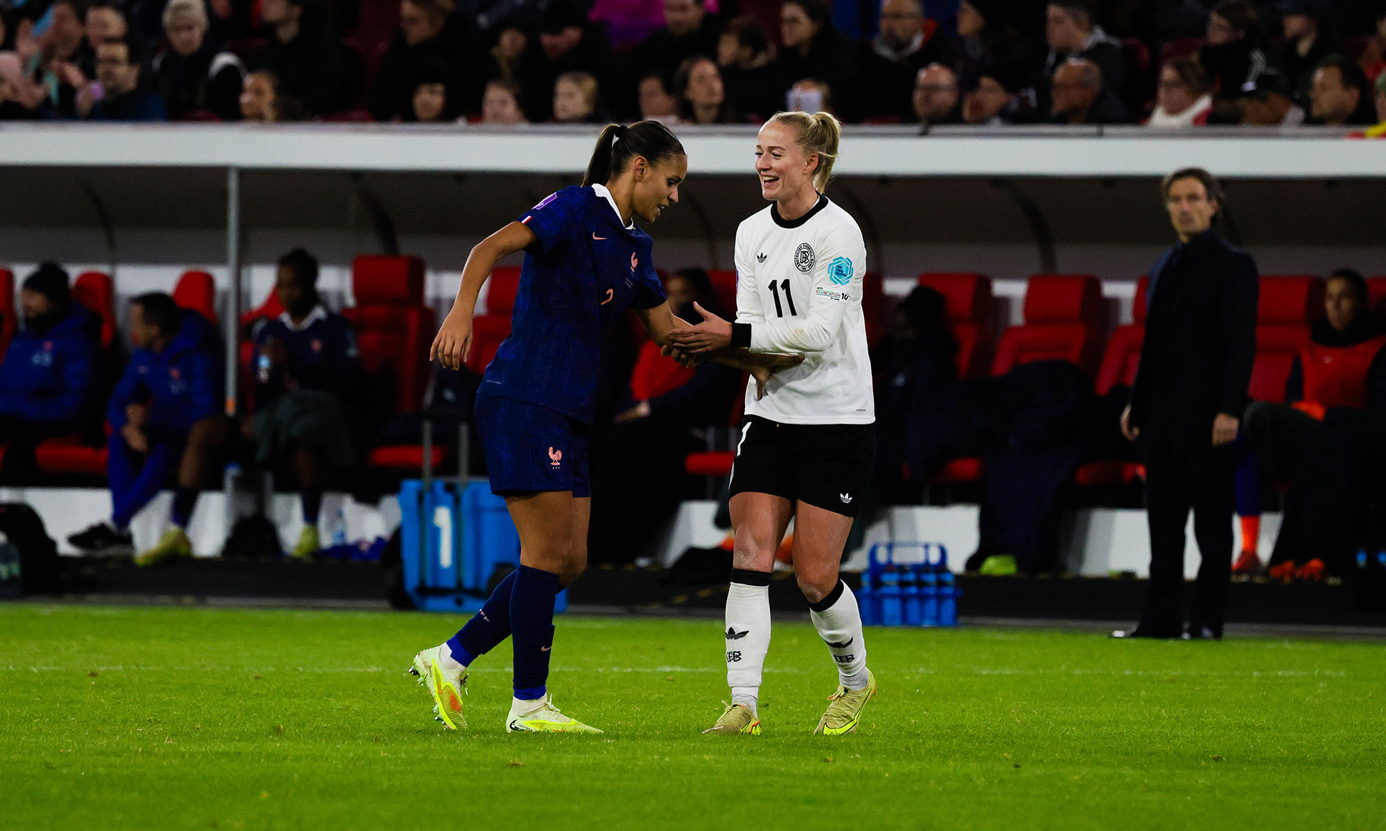 Länderspiel: Deutschland gegen Frankreich