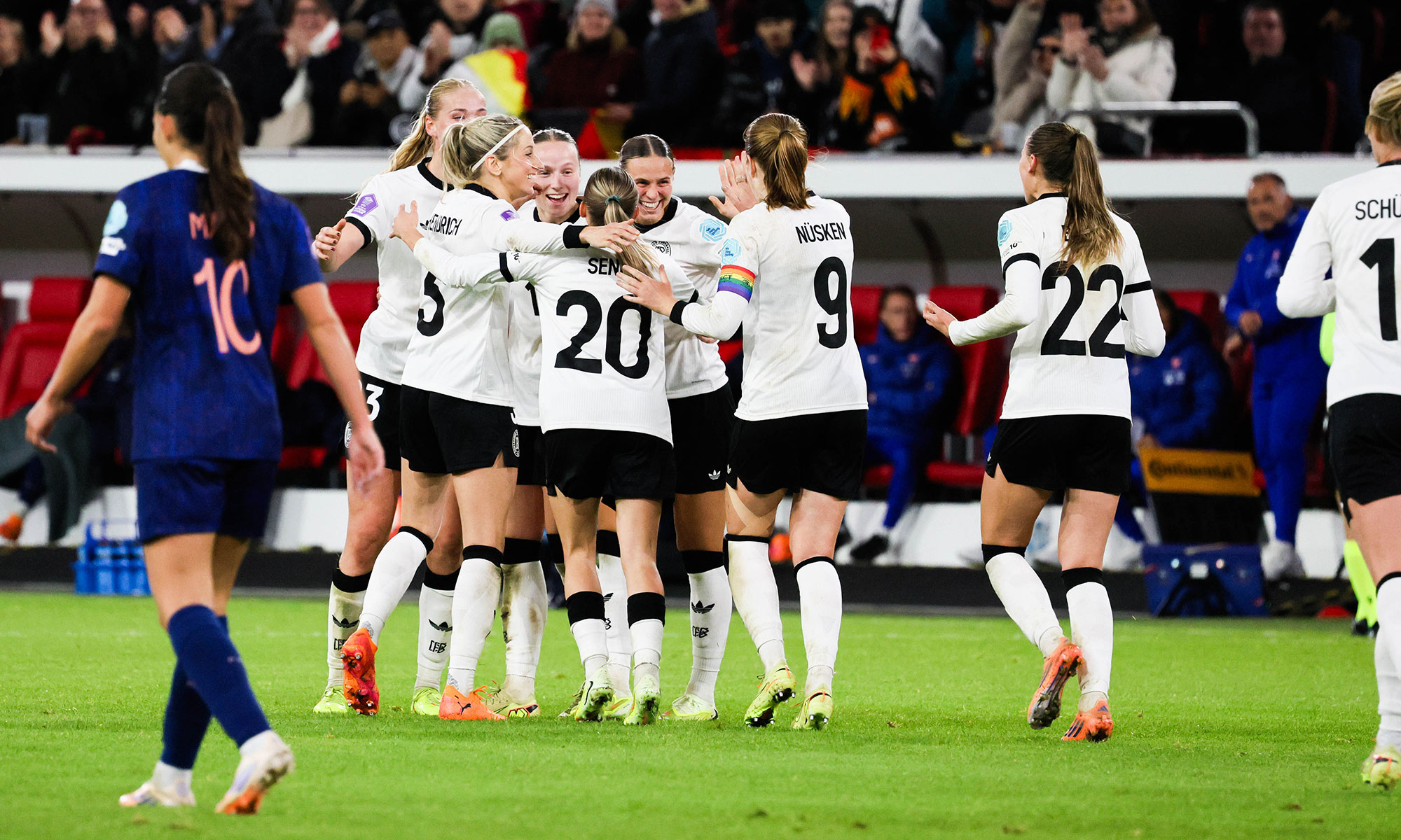 Länderspiel: Deutschland gegen Frankreich