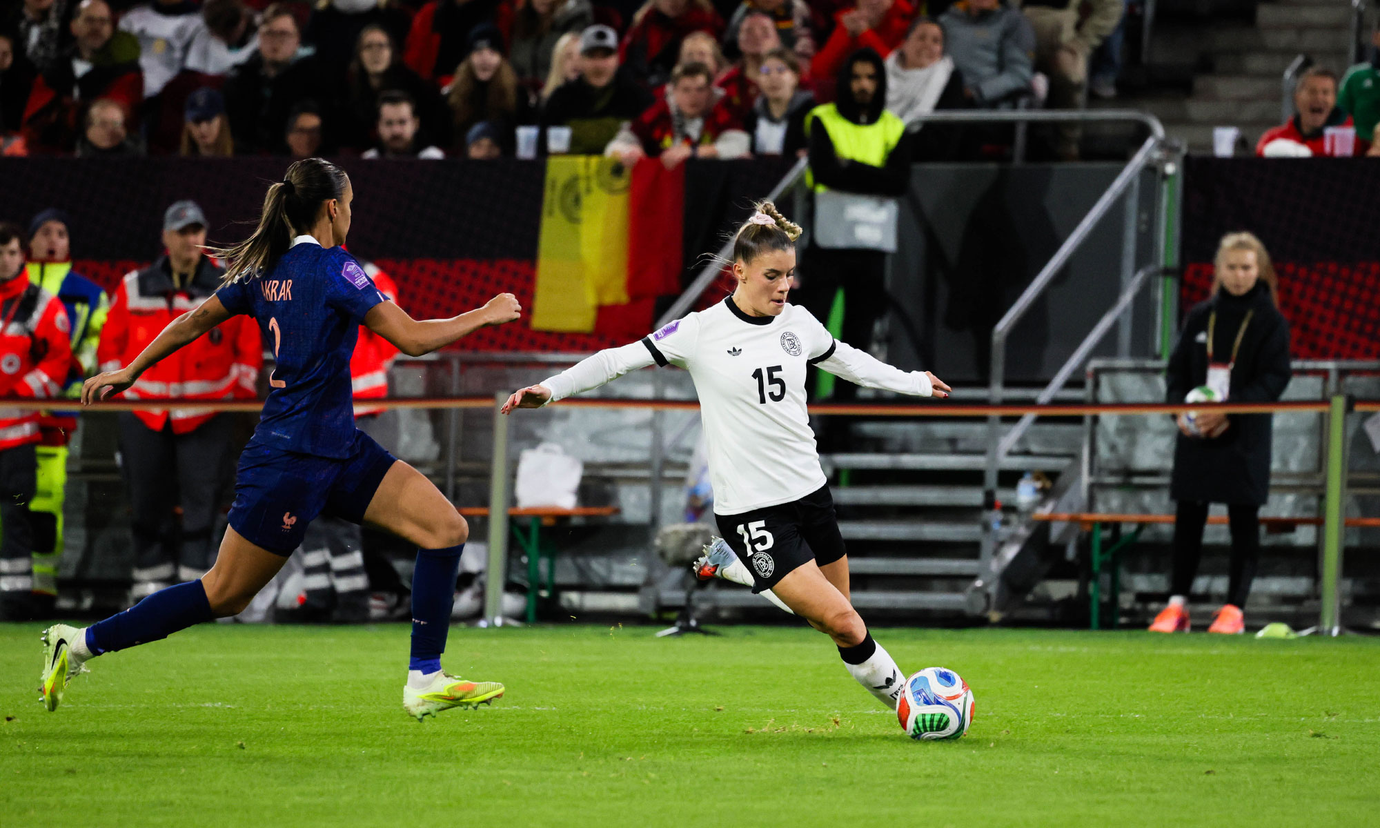 Länderspiel: Deutschland gegen Frankreich