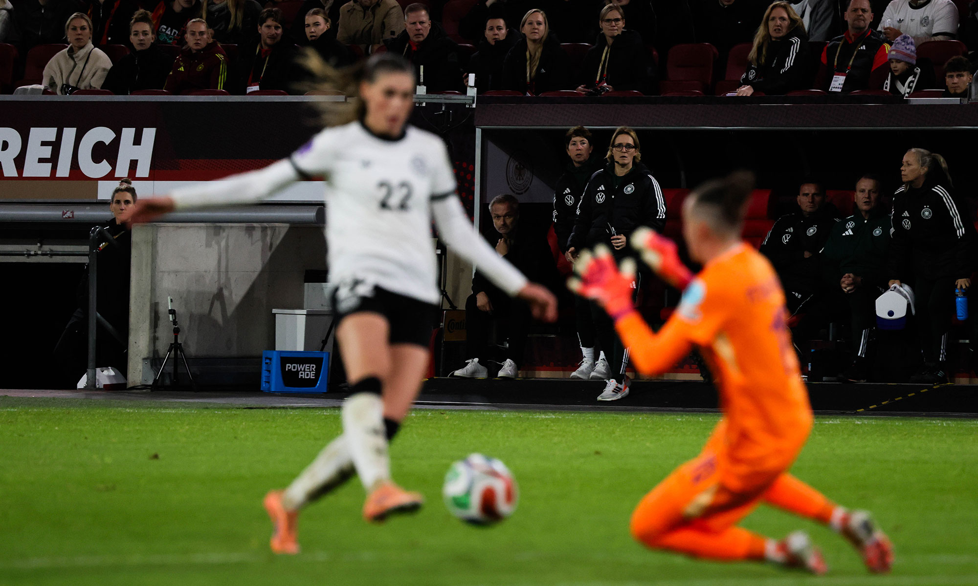 Länderspiel: Deutschland gegen Frankreich