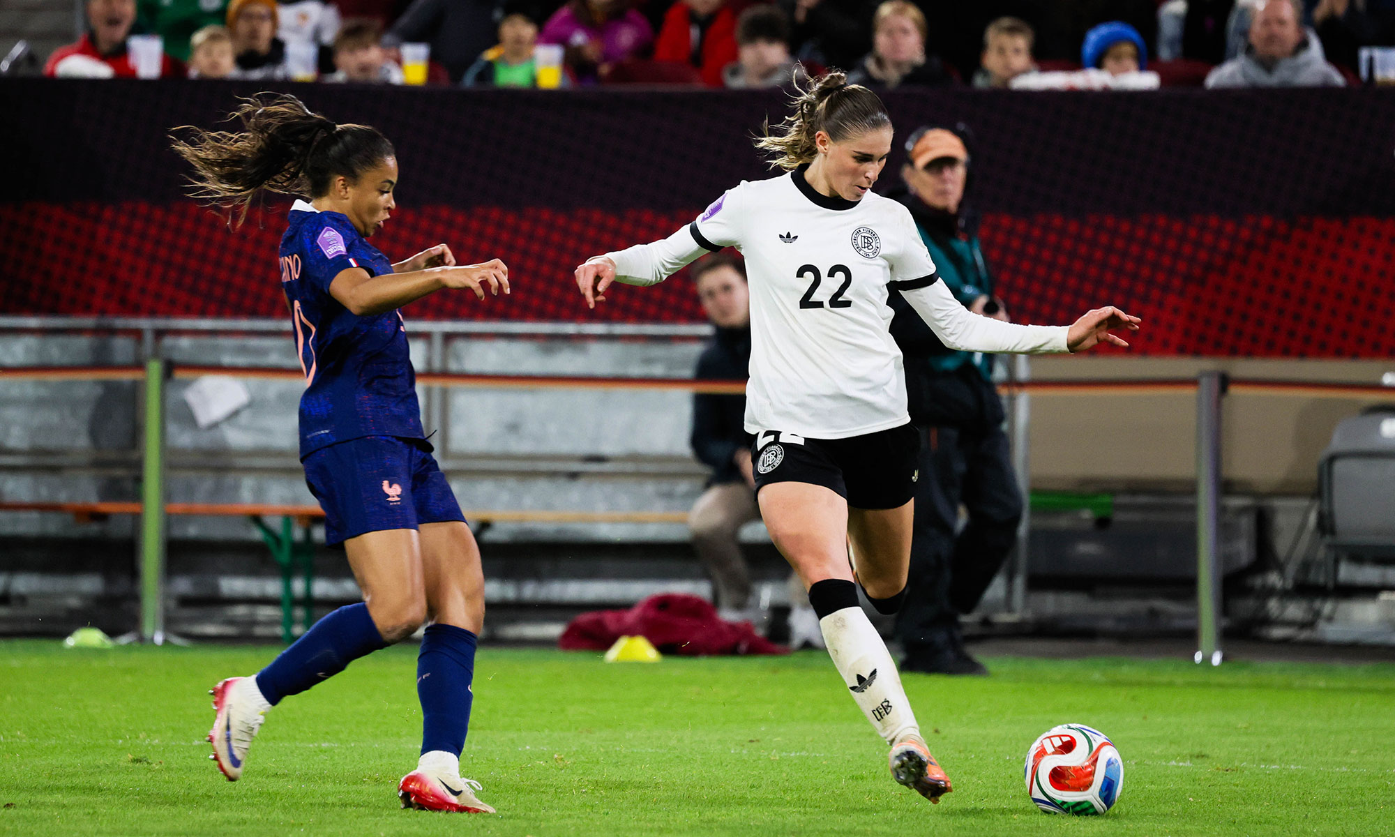 Länderspiel: Deutschland gegen Frankreich