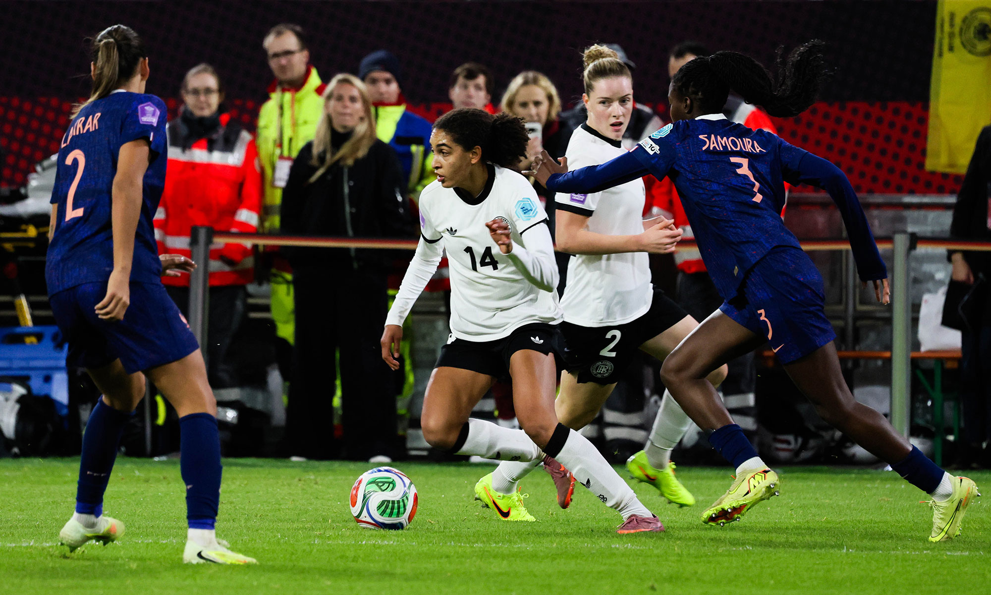 Länderspiel: Deutschland gegen Frankreich