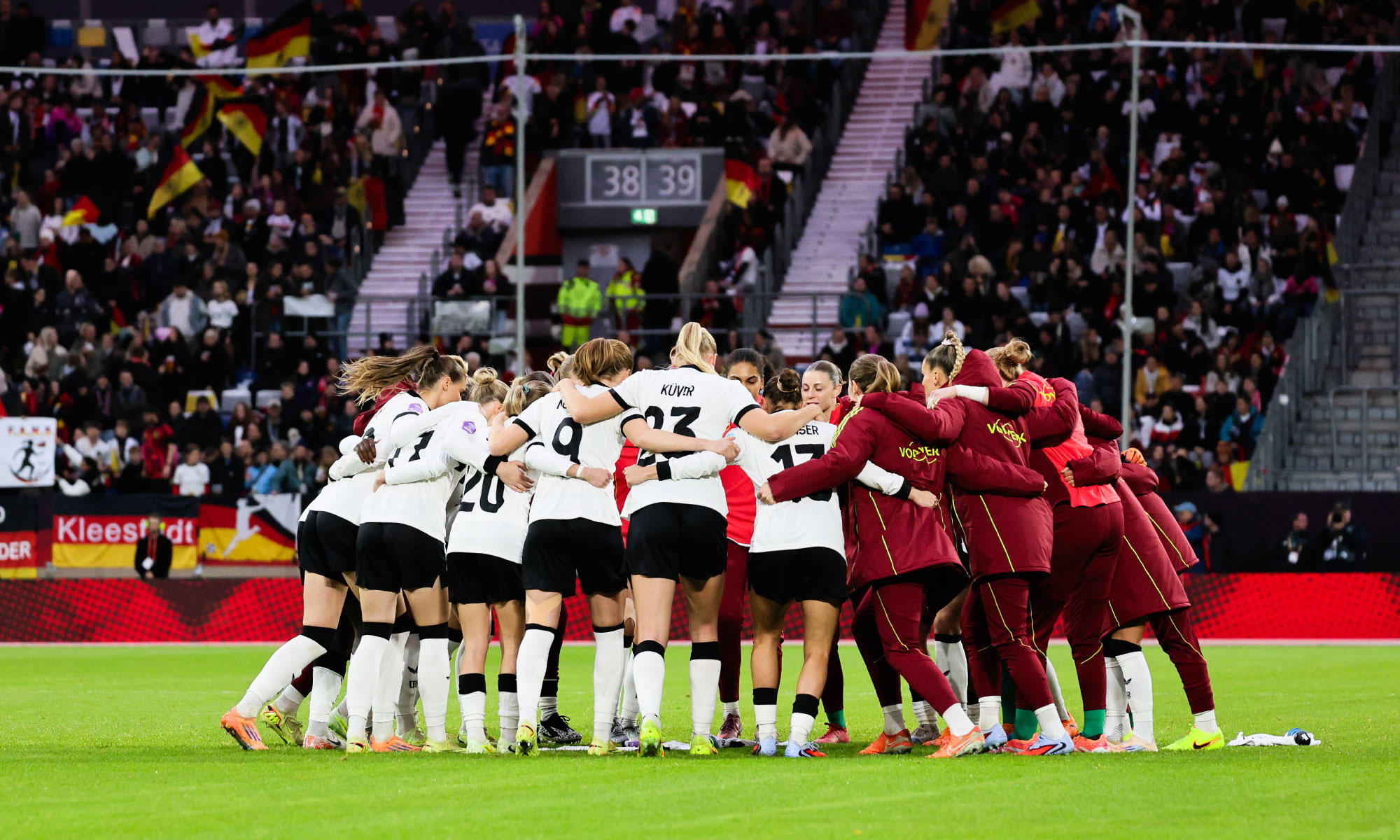 Länderspiel: Deutschland gegen Frankreich