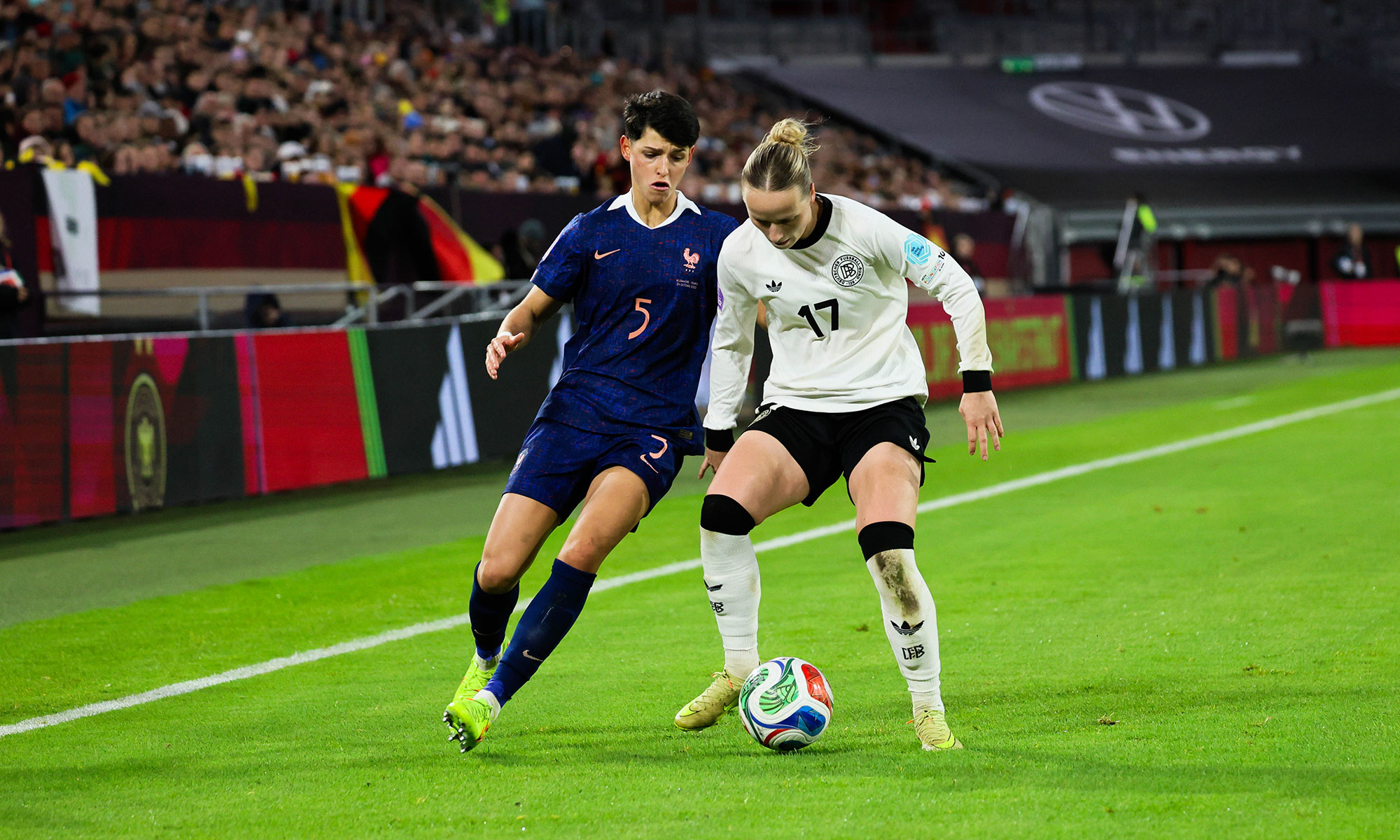 Länderspiel: Deutschland gegen Frankreich