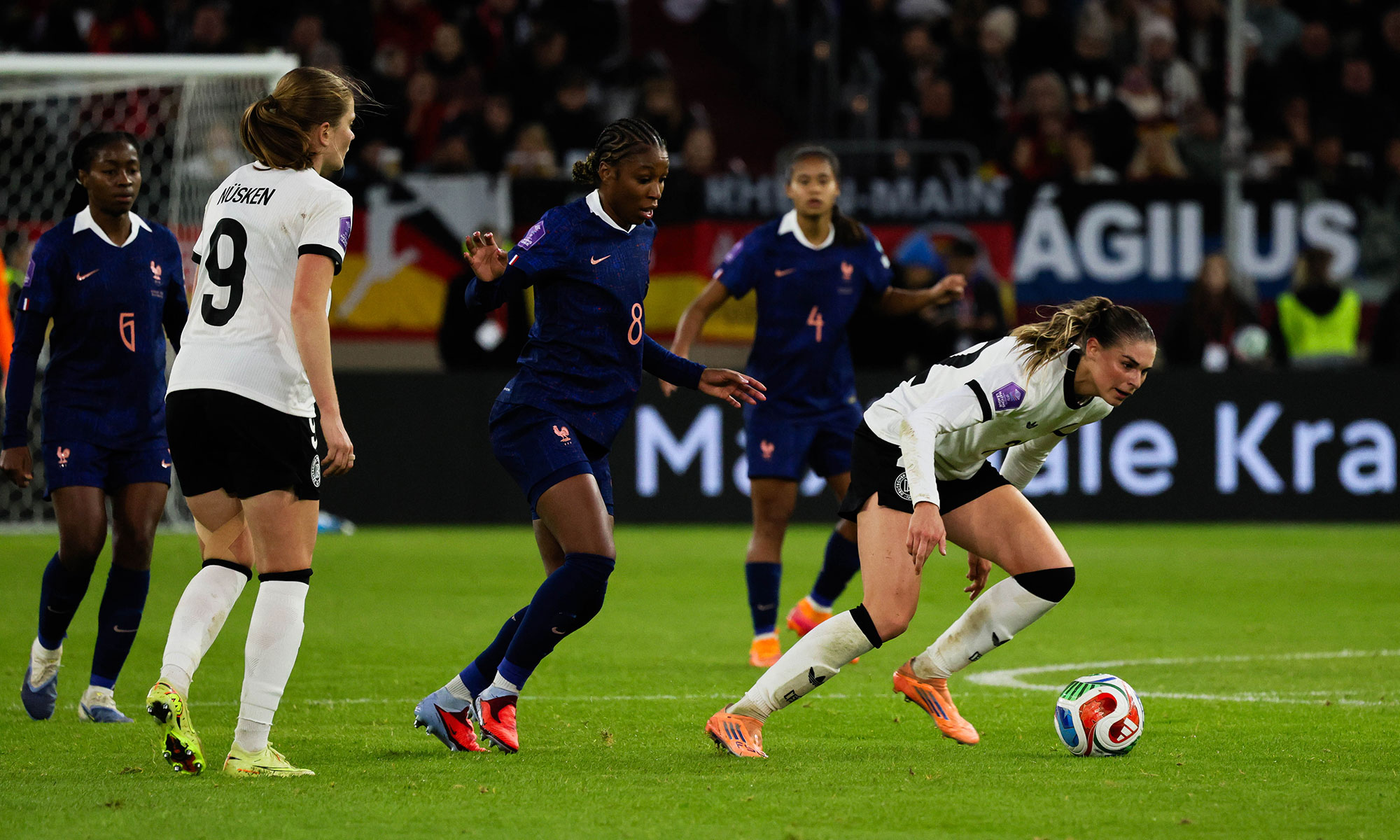 Länderspiel: Deutschland gegen Frankreich