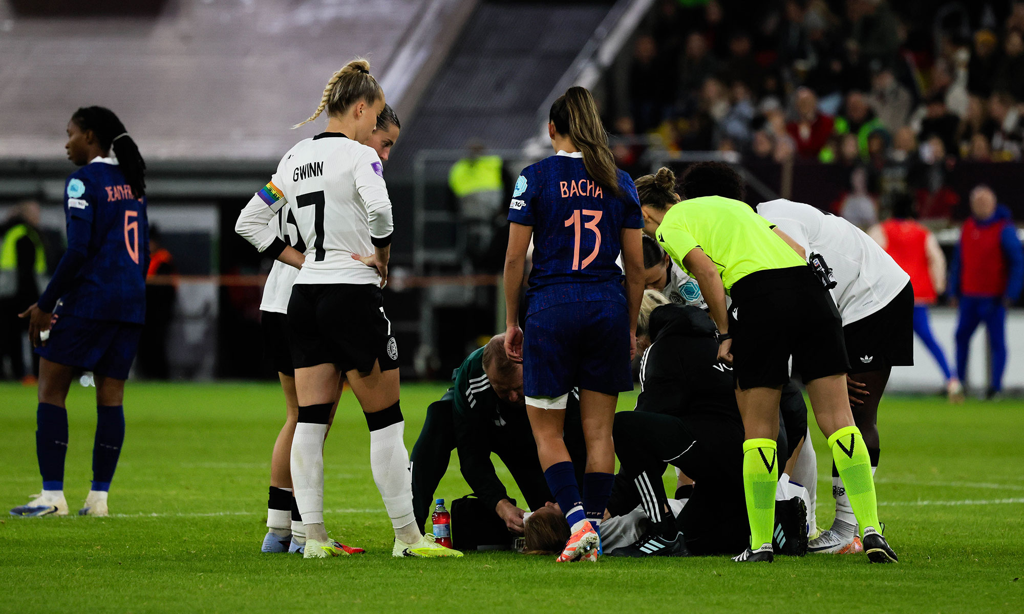 Länderspiel: Deutschland gegen Frankreich