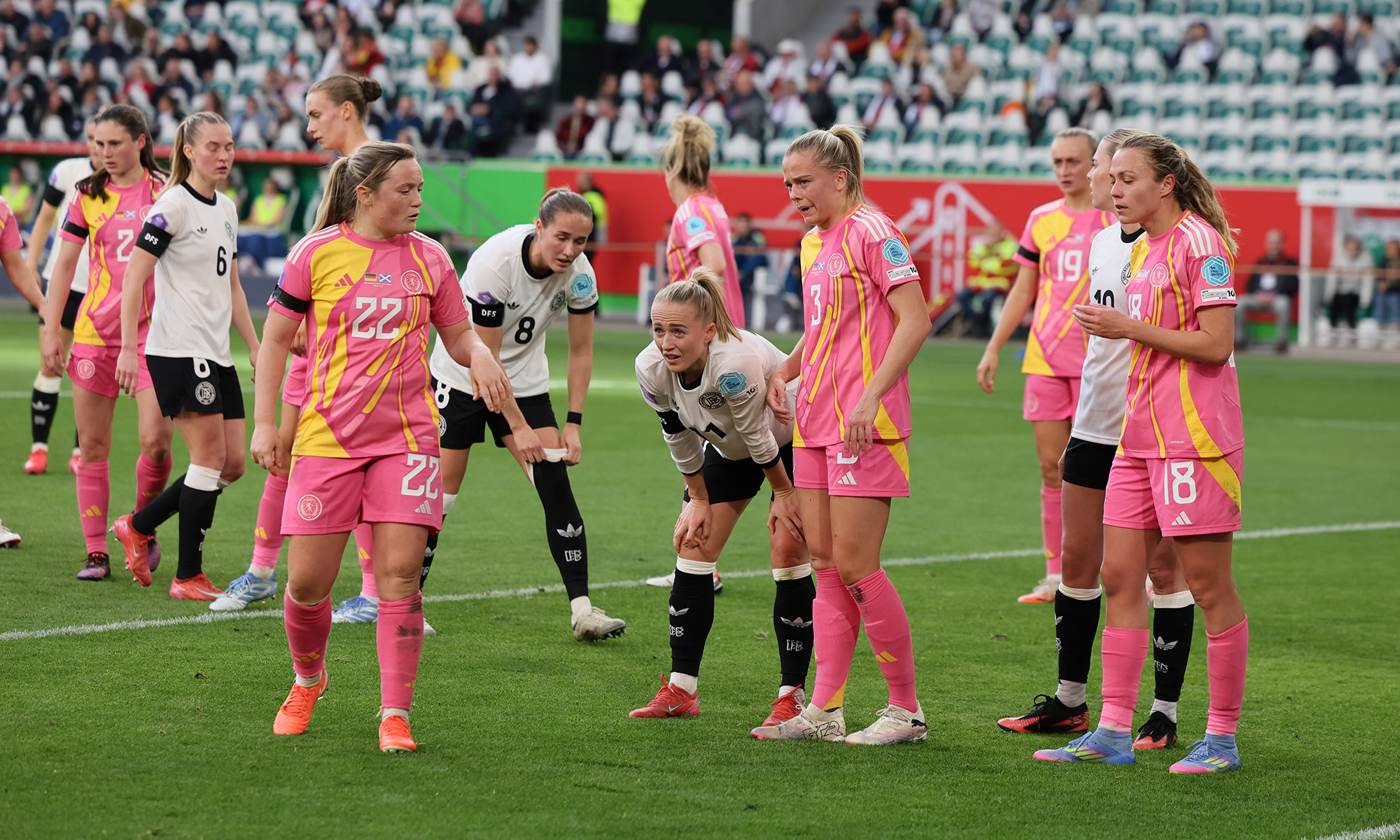 Eckball der DFB-Frauen