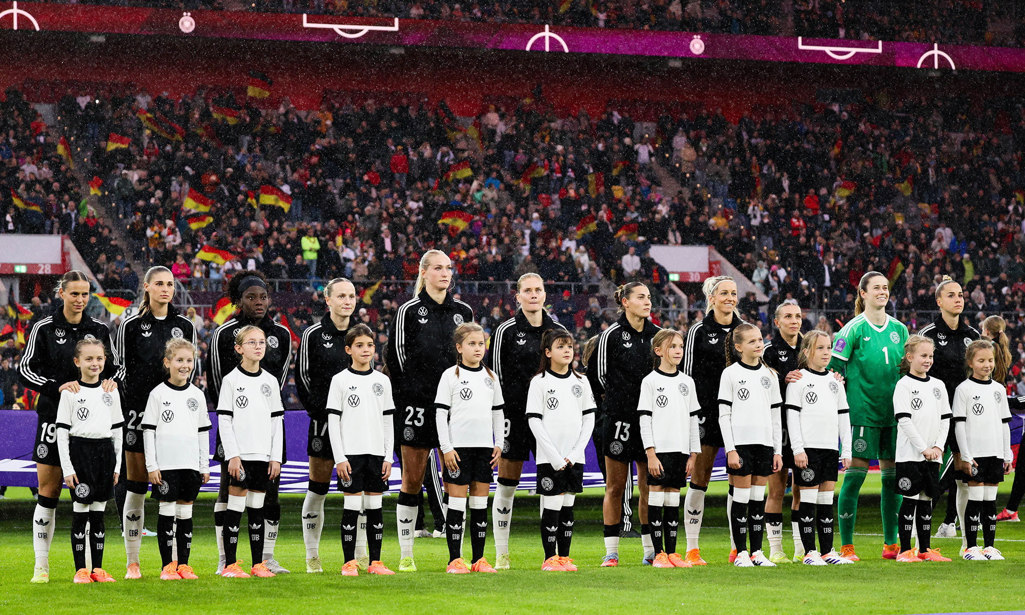 Länderspiel: Deutschland gegen Frankreich