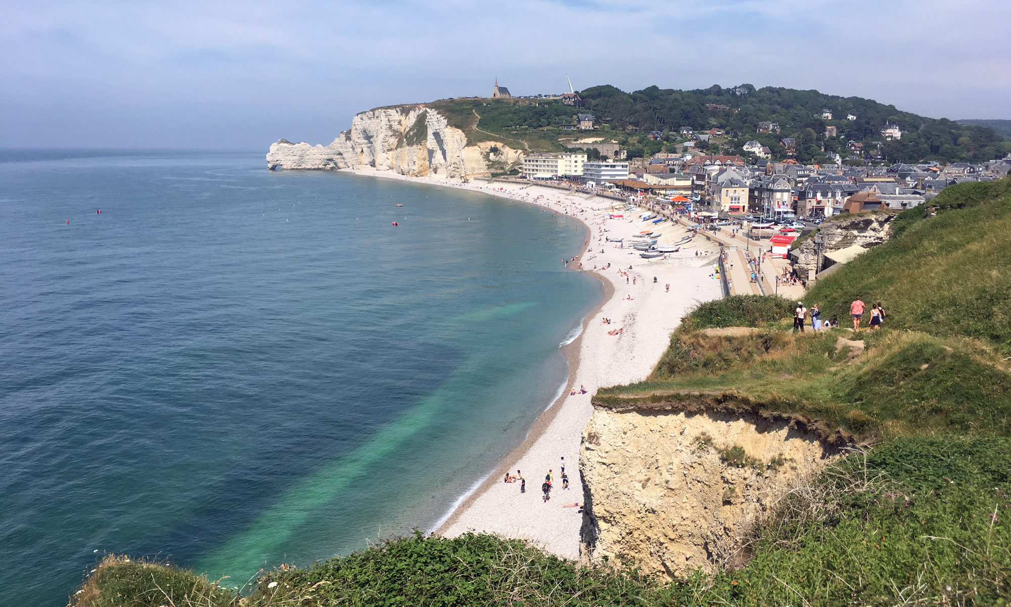 Küste in Étretat