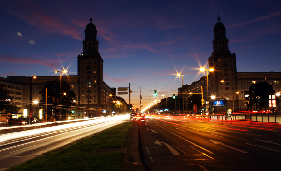 Frankfurter Tor of Lights Berlin 2011