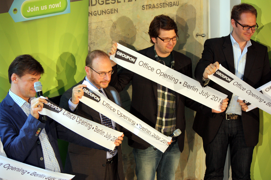 Groupon Office Opening Berlin 2012