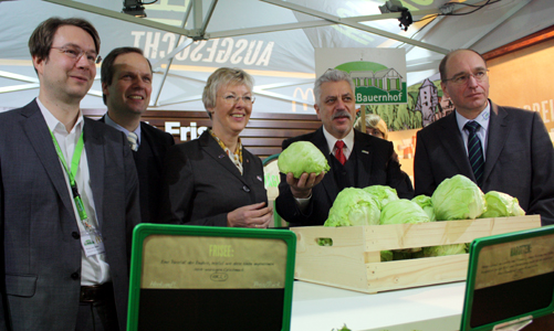 Landwirtschaftsministerin Dr. Juliane Rumpf Grüne Woche 2011