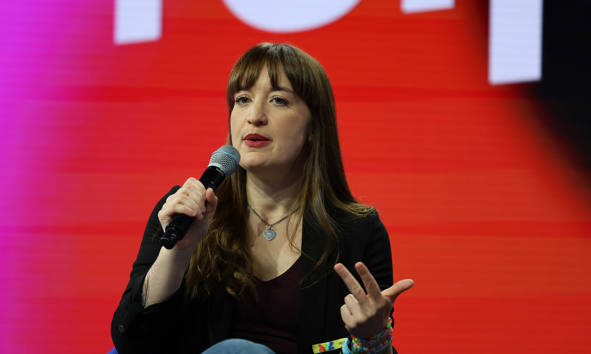 Heidi Reichinnek auf der republica 2025