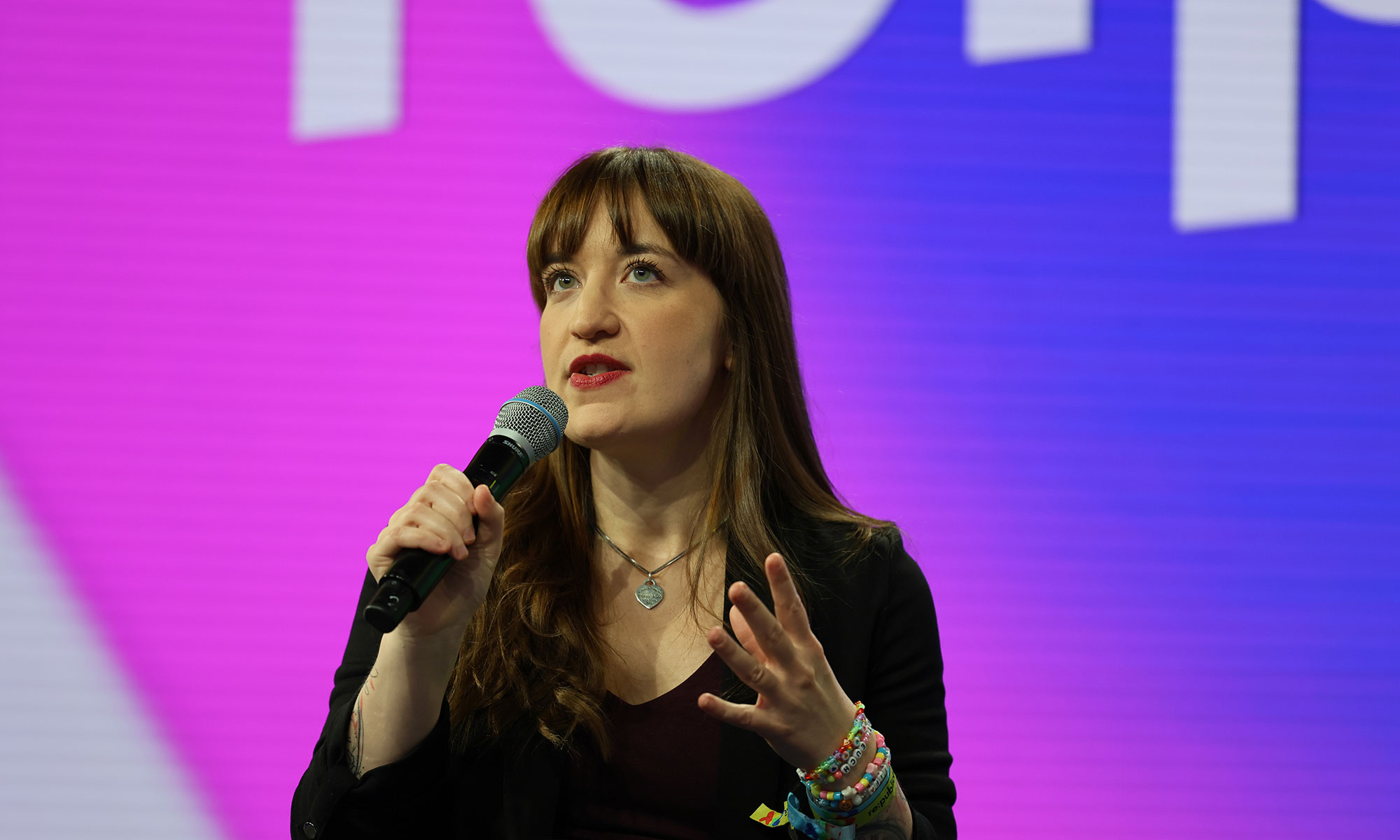 Heidi Reichinnek auf der republica 2025