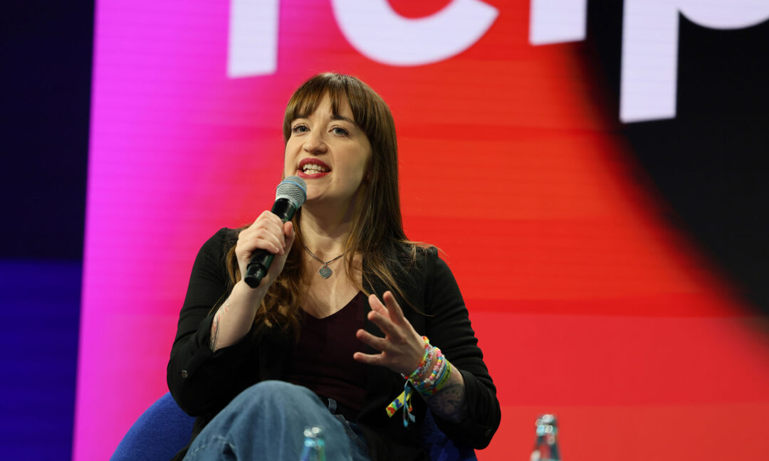 Heidi Reichinnek auf der republica 2025