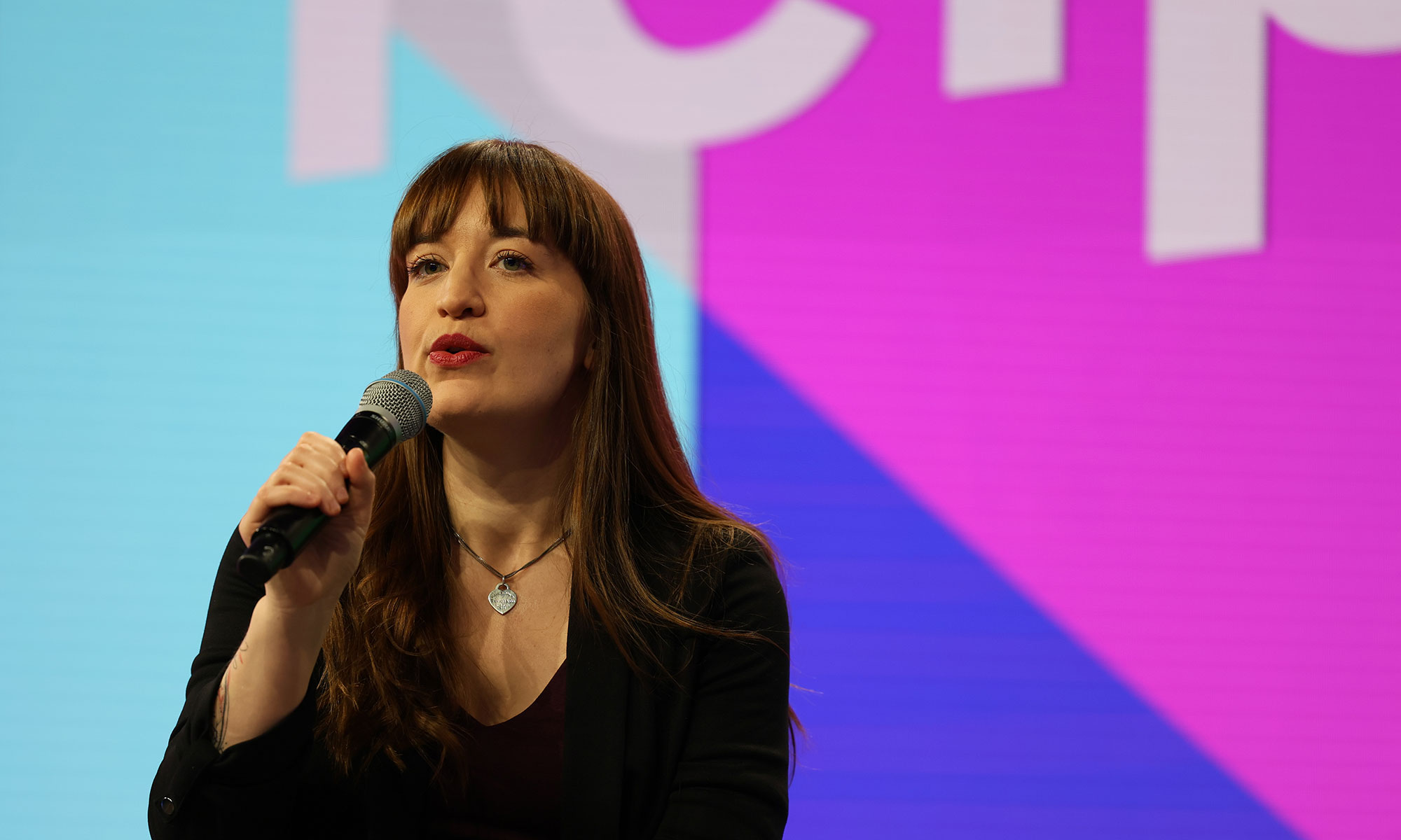 Heidi Reichinnek auf der republica 2025