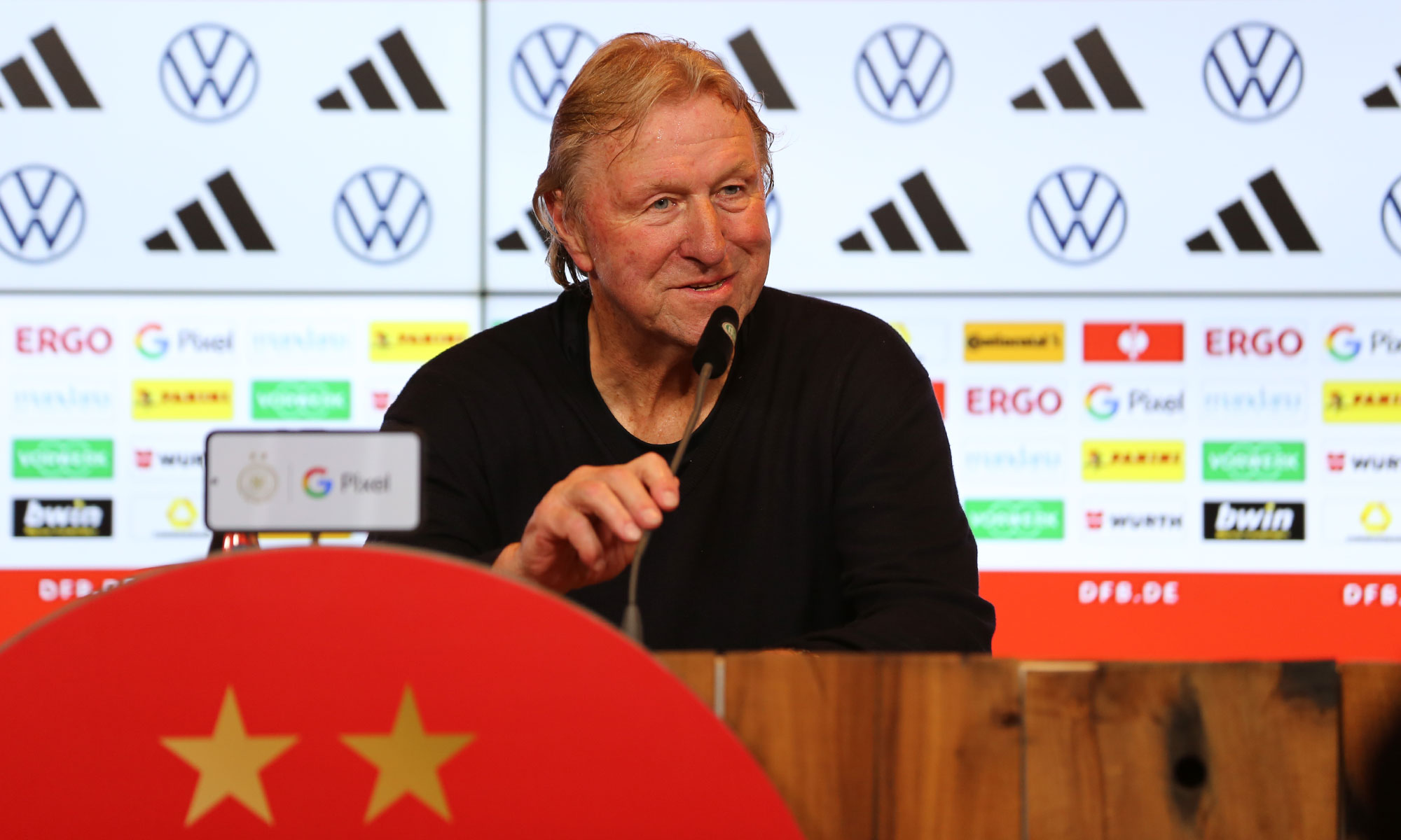 Bundestrainer Horst Hrubesch