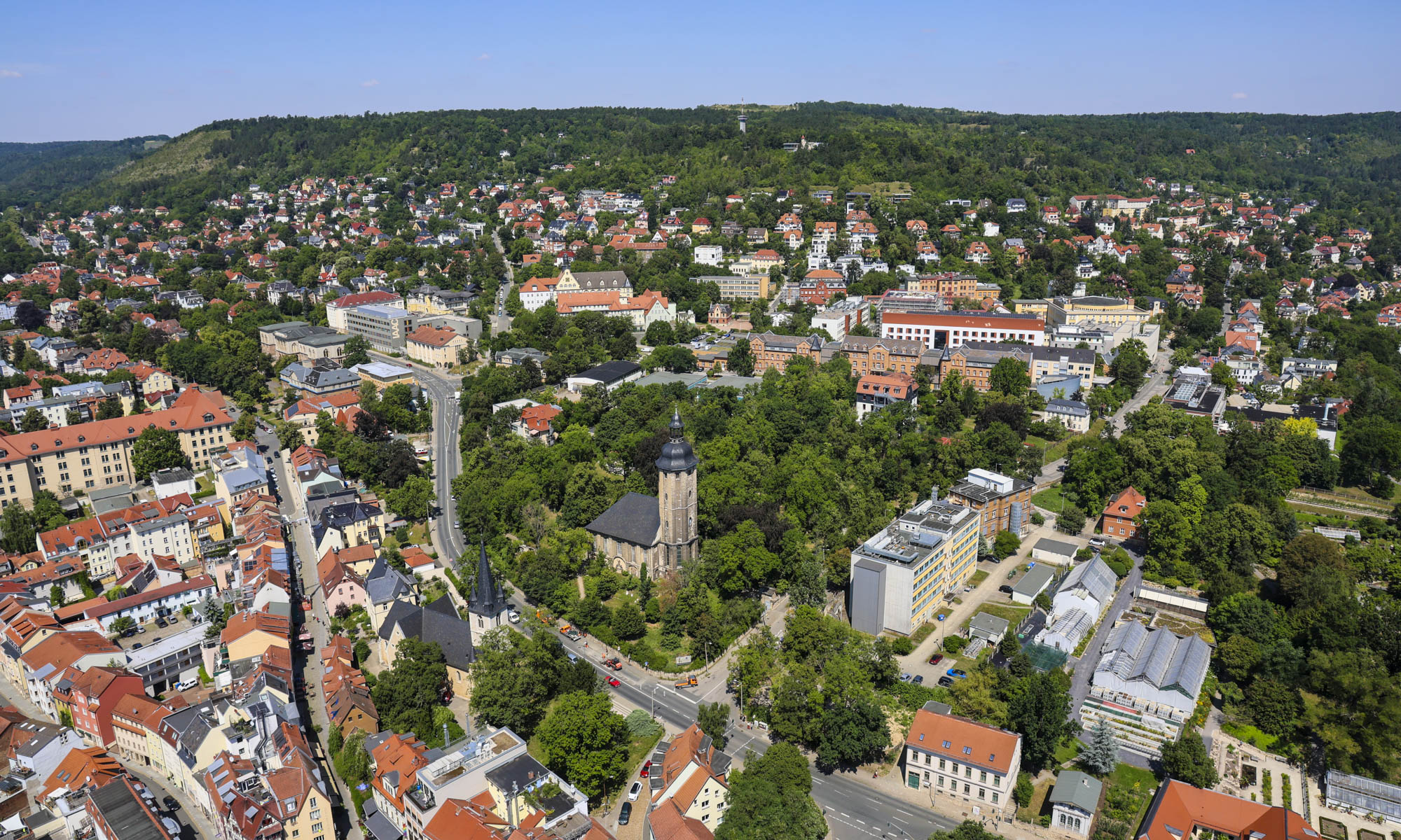 Blick von oben, Jena