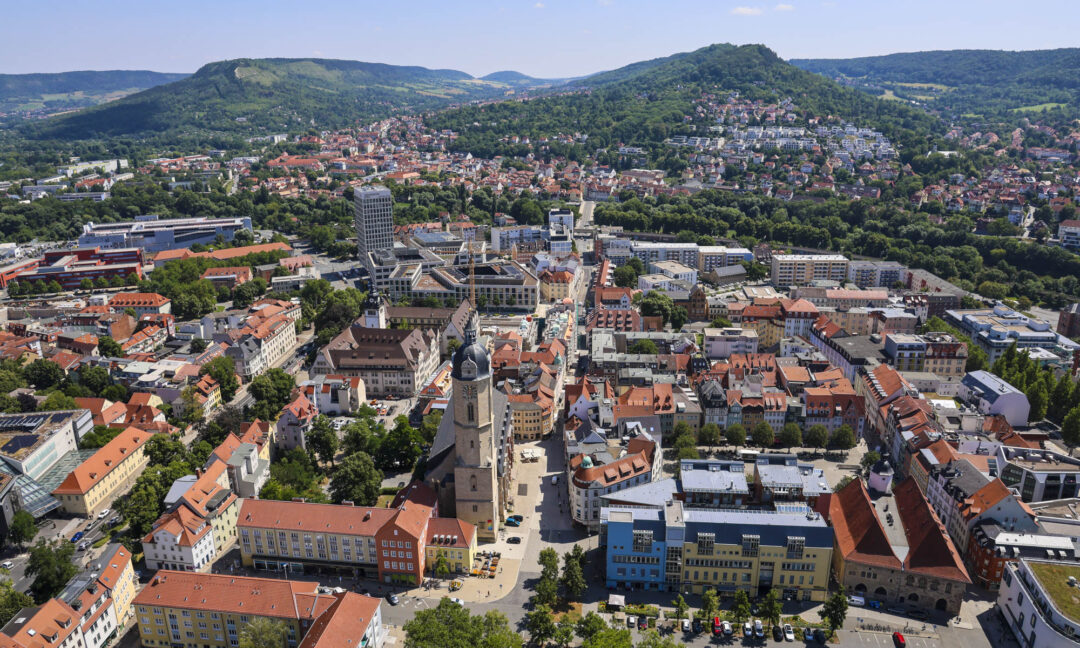 Blick von oben, Jena