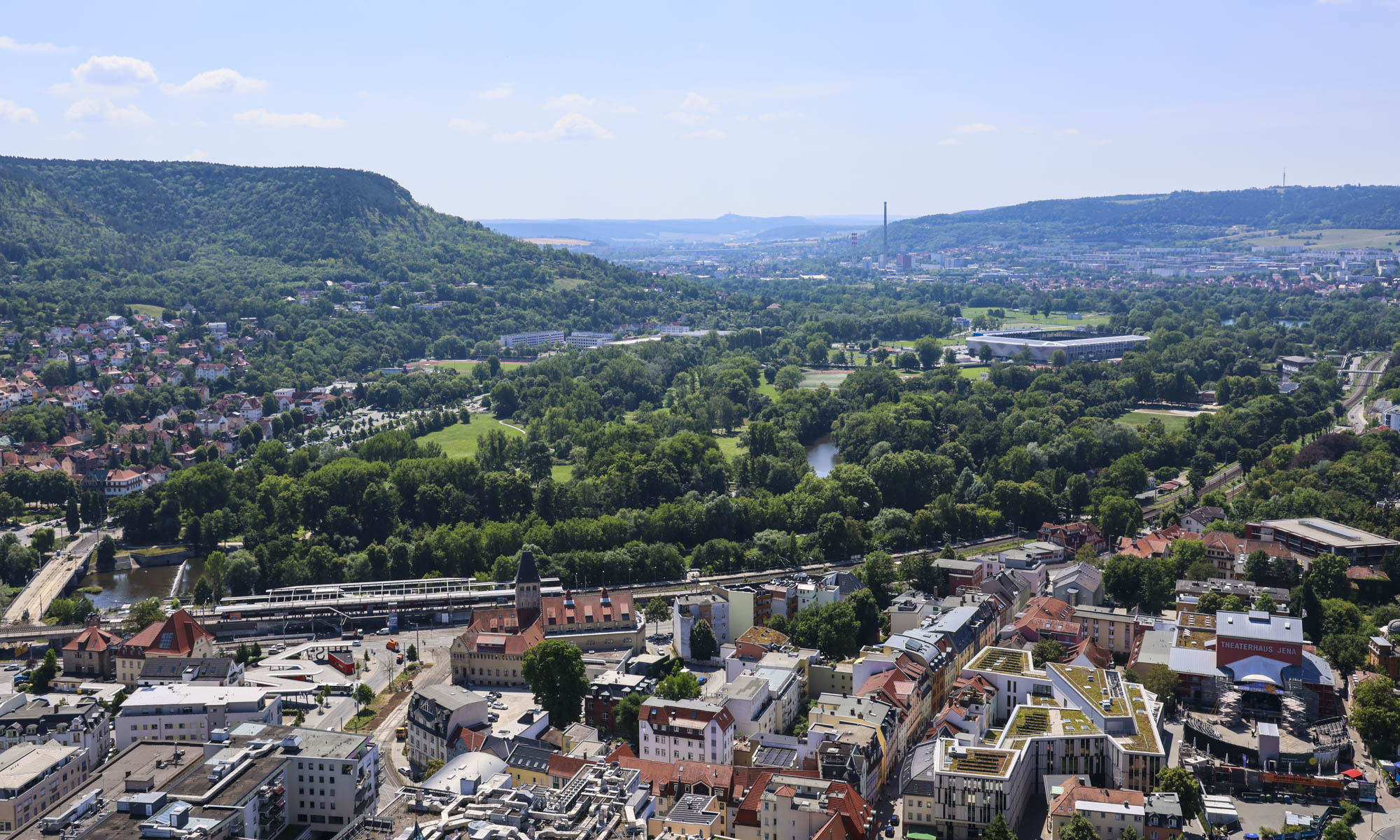 Blick von oben, Jena