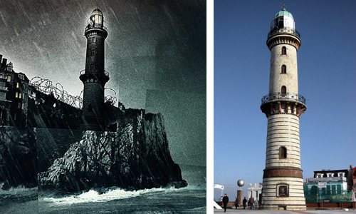 Vergleich mit Warnemünder Leuchtturm, 2002