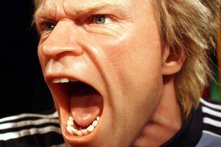 Oliver Kahn bei Madame Tussauds Berlin, 2011