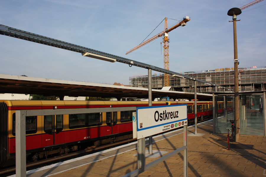 Alter Bahnsteig Bahnhof Ostkreuz Berlin 2011