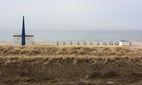 Ostsee Strand Idylle Warnemünde 2010