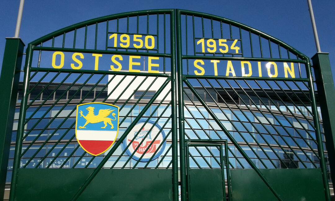 Marathontor vom alten Ostseestadion