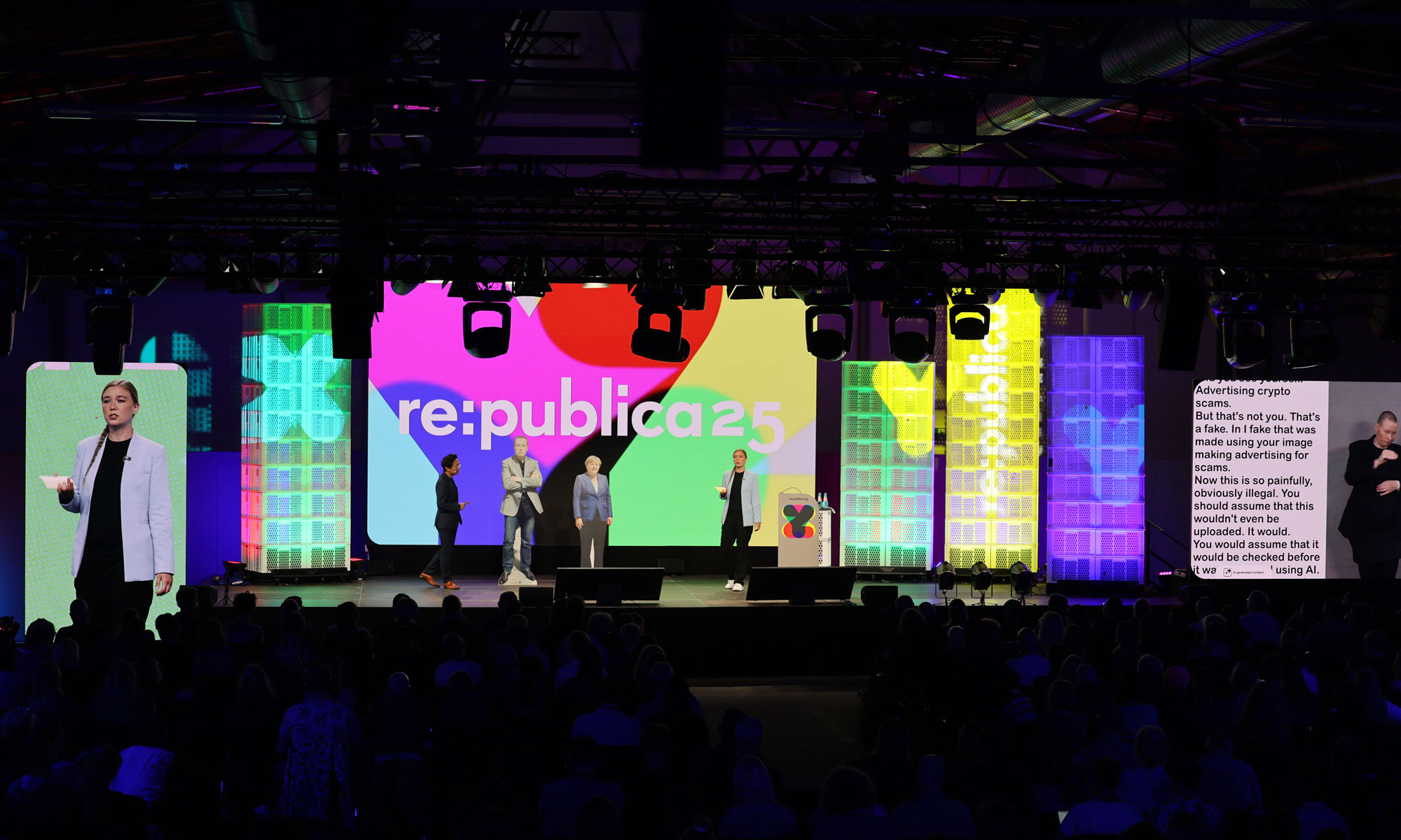 Chan-jo Jun und Jessica Flint auf der republica Berlin 2025