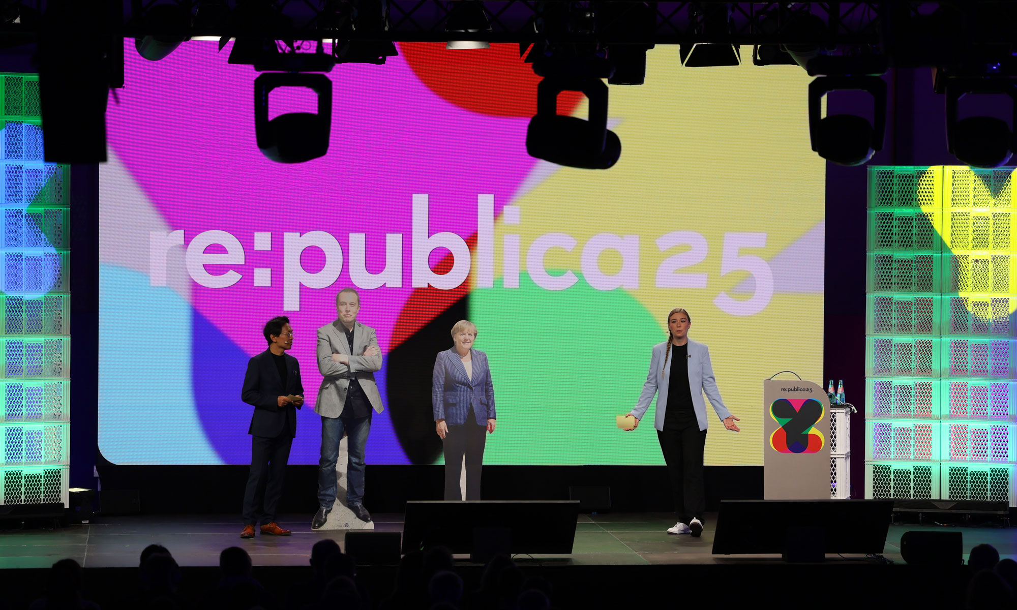 Chan-jo Jun und Jessica Flint auf der republica Berlin 2025