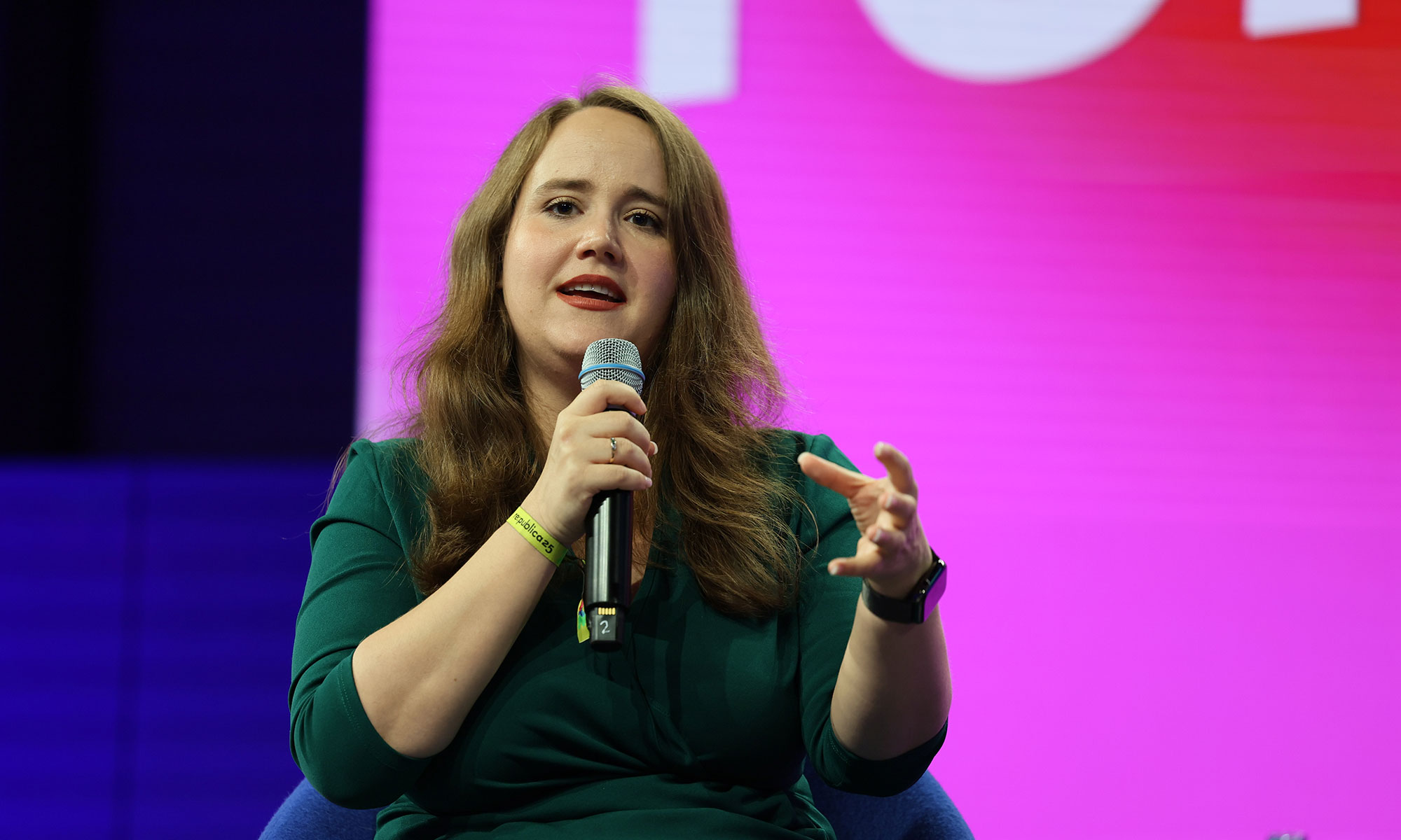 Ricarda Lang auf der republica 2025