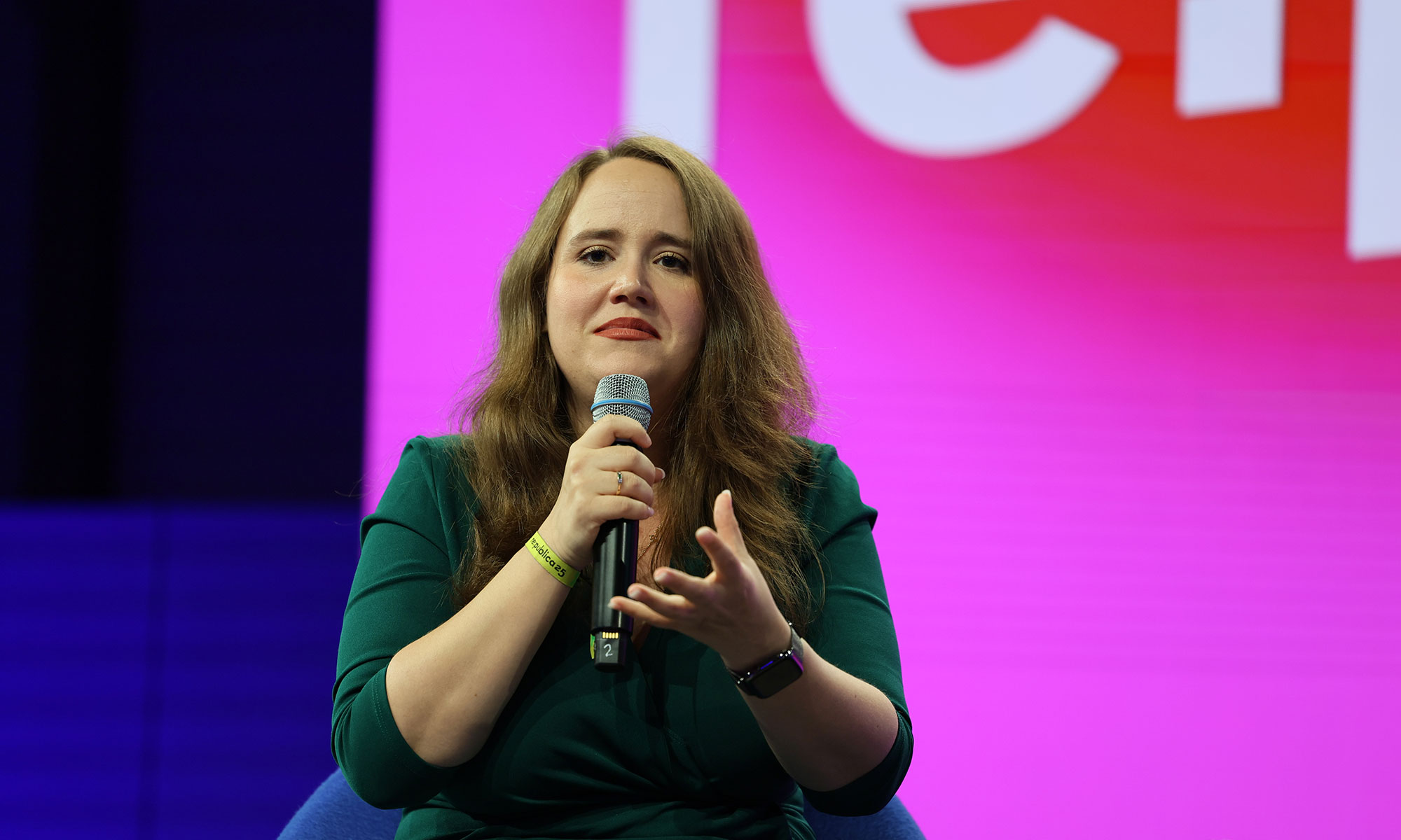 Ricarda Lang auf der republica 2025